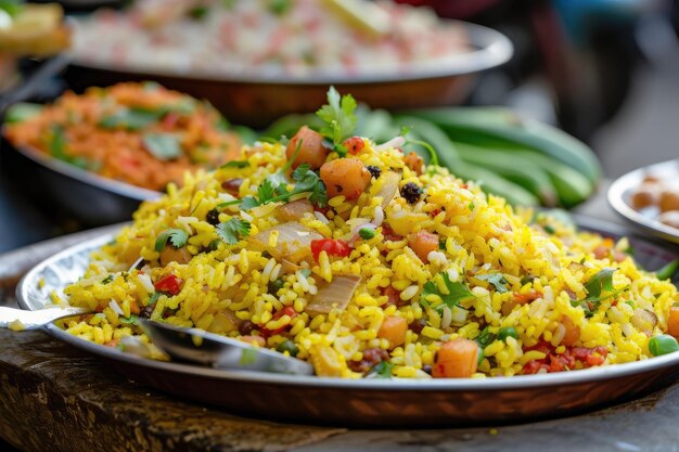 Vegetable Poha Recipe