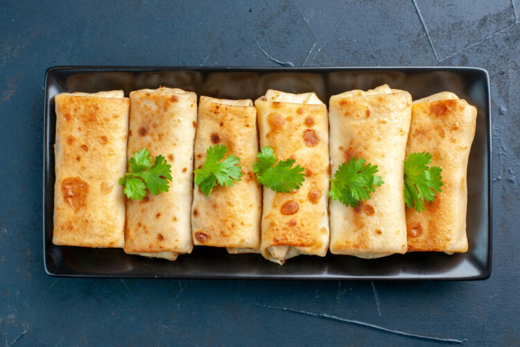 Cheesy Paneer Bread Rolls