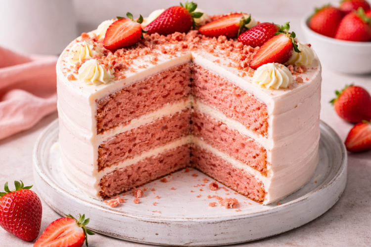 strawberry cake