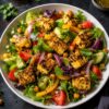 grilled paneer salad