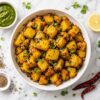 air fryer Bombay potatoes