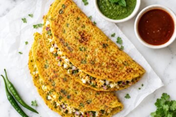 paneer besan chilla recipe