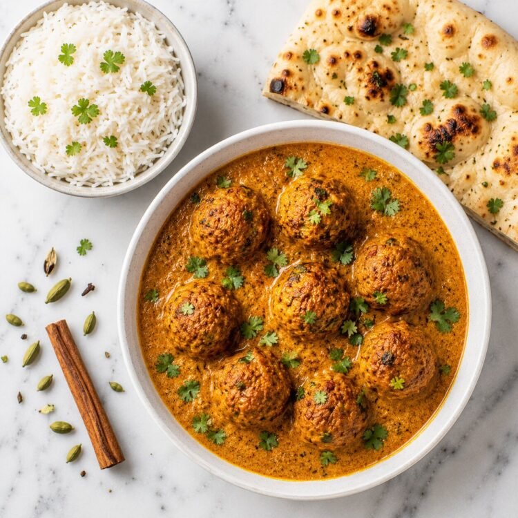 chicken meatball curry