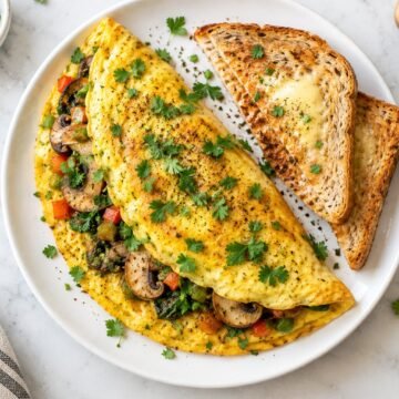 Mushroom Omelette